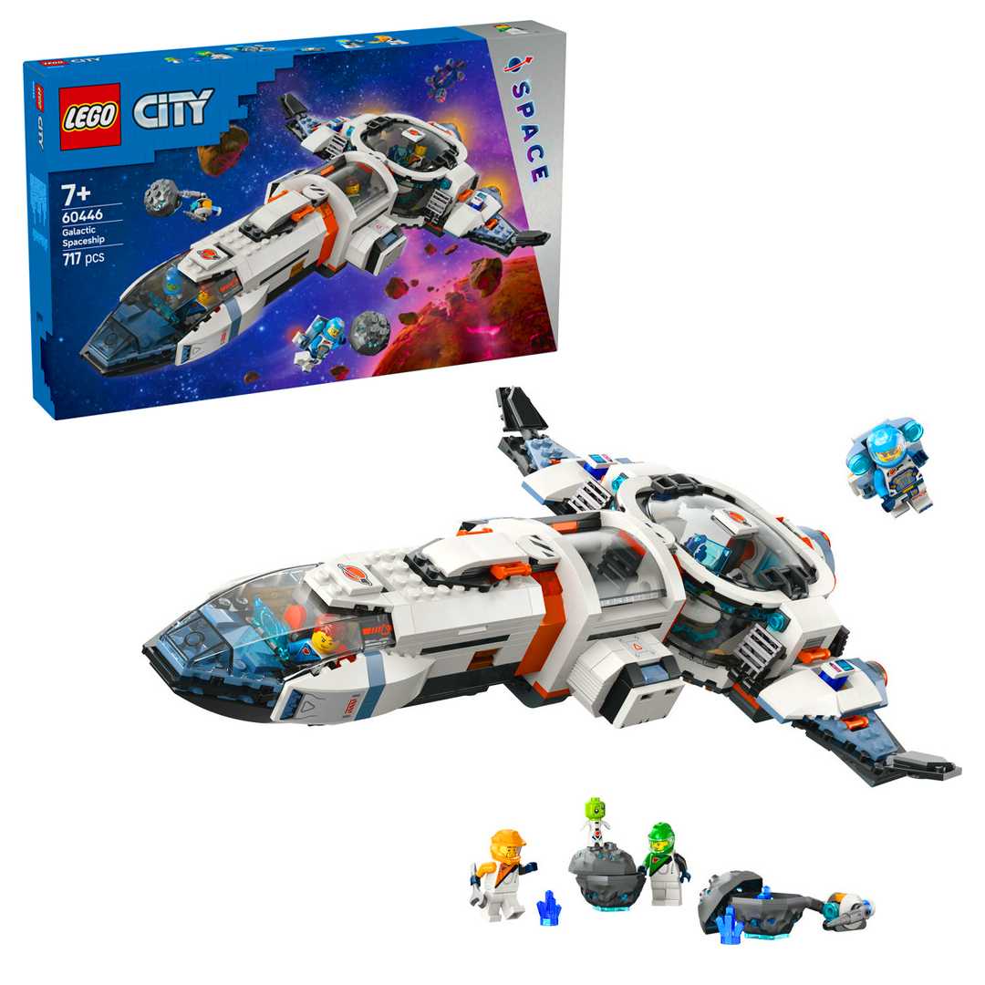 LEGO CİTY 6446 GALACTİC SPACESHİP 717 PARÇA 7+ 1
