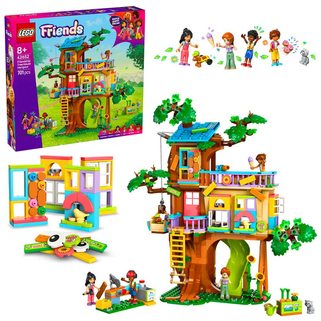 LEGO FRİENDS 42652 FRİENDSHİP TREE HOUSE HANGOUT 701 PARÇA 8+ 1