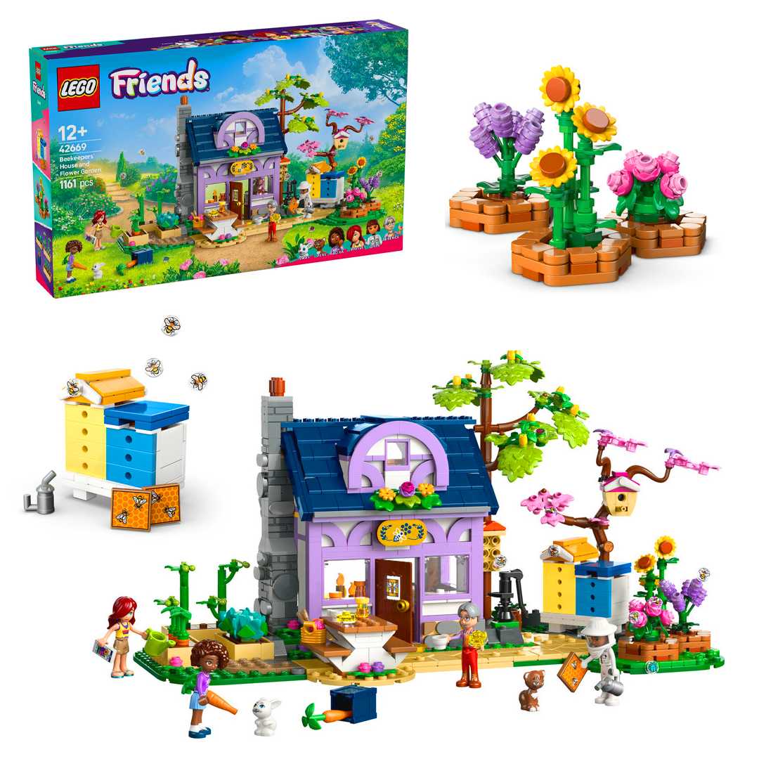 LEGO FRİENDS 42669 BEEKEEPERS HOUSE AND FLOWER GARDEN 1161 PARÇA 12+ 1