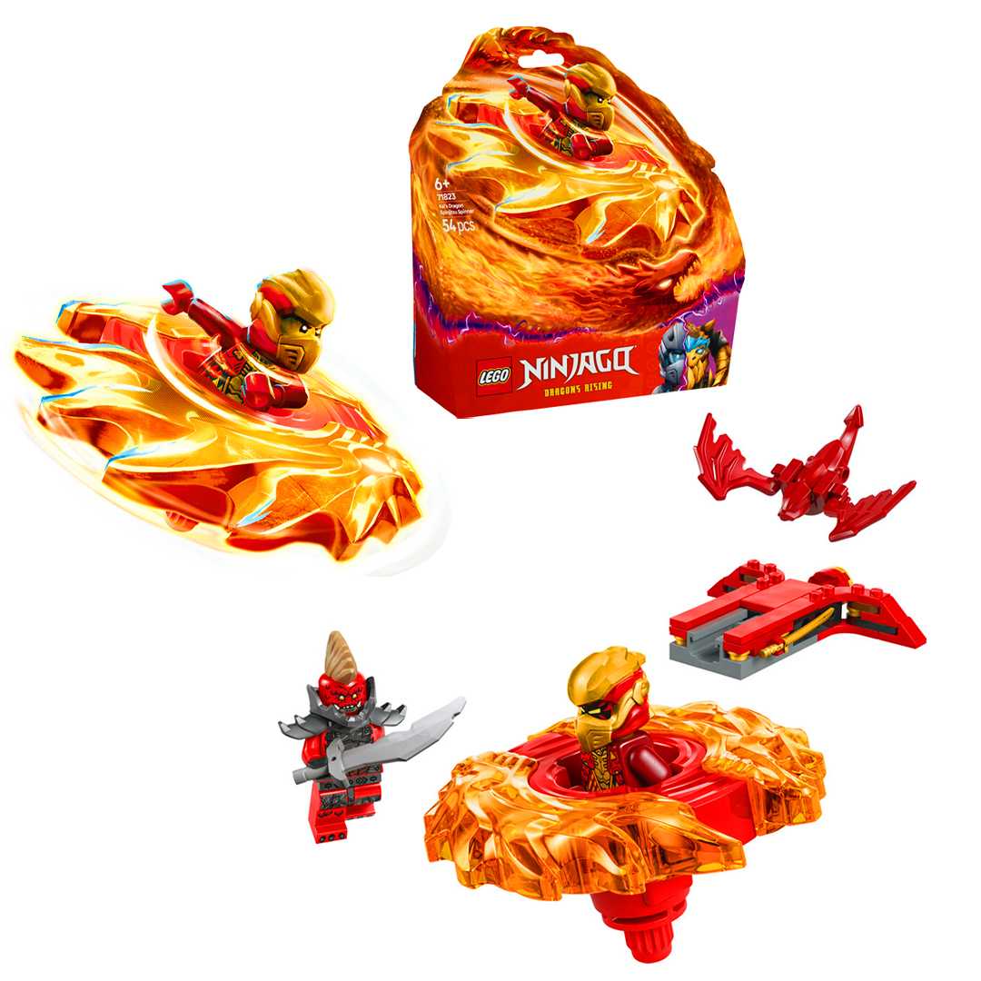 LEGO NİNJAGO 71823 KAİS DRAGON SPİNJİTZU SPİNNER 54 PARÇA 6+ 1