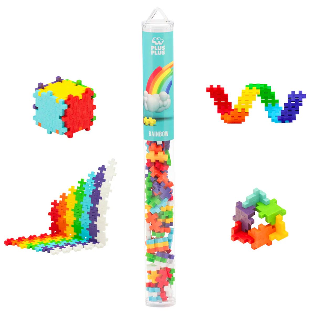 PLUS PLUS DİSPLAY LEGO 4265 RAİNBOW MİX 100 PARÇA 5+ 1