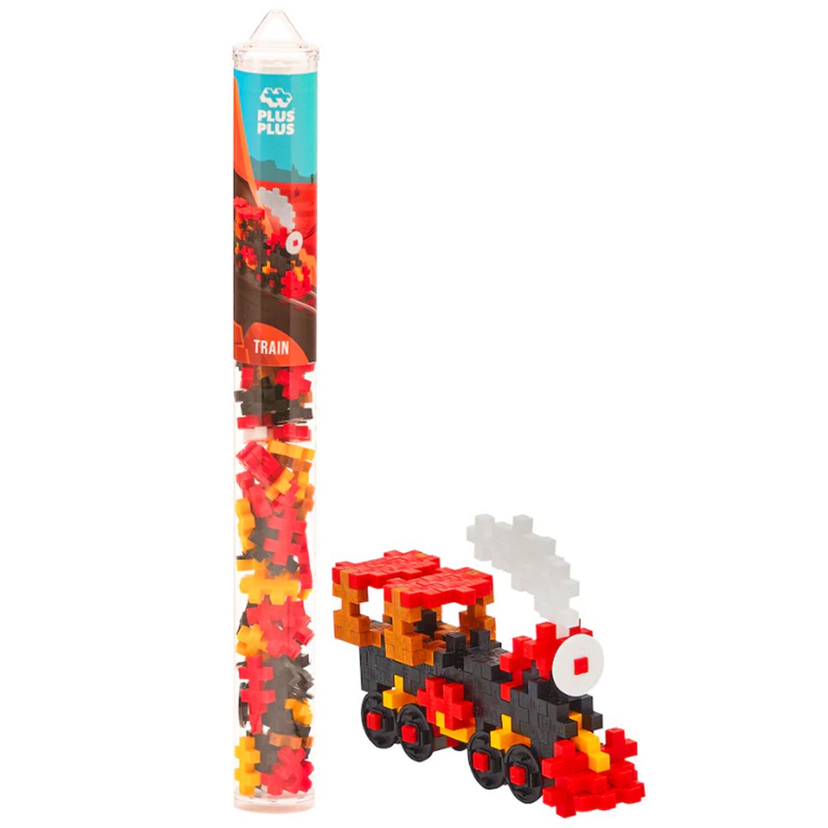 PLUS PLUS DİSPLAY LEGO 4285 TRAİN 100 PARÇA 5+ 1