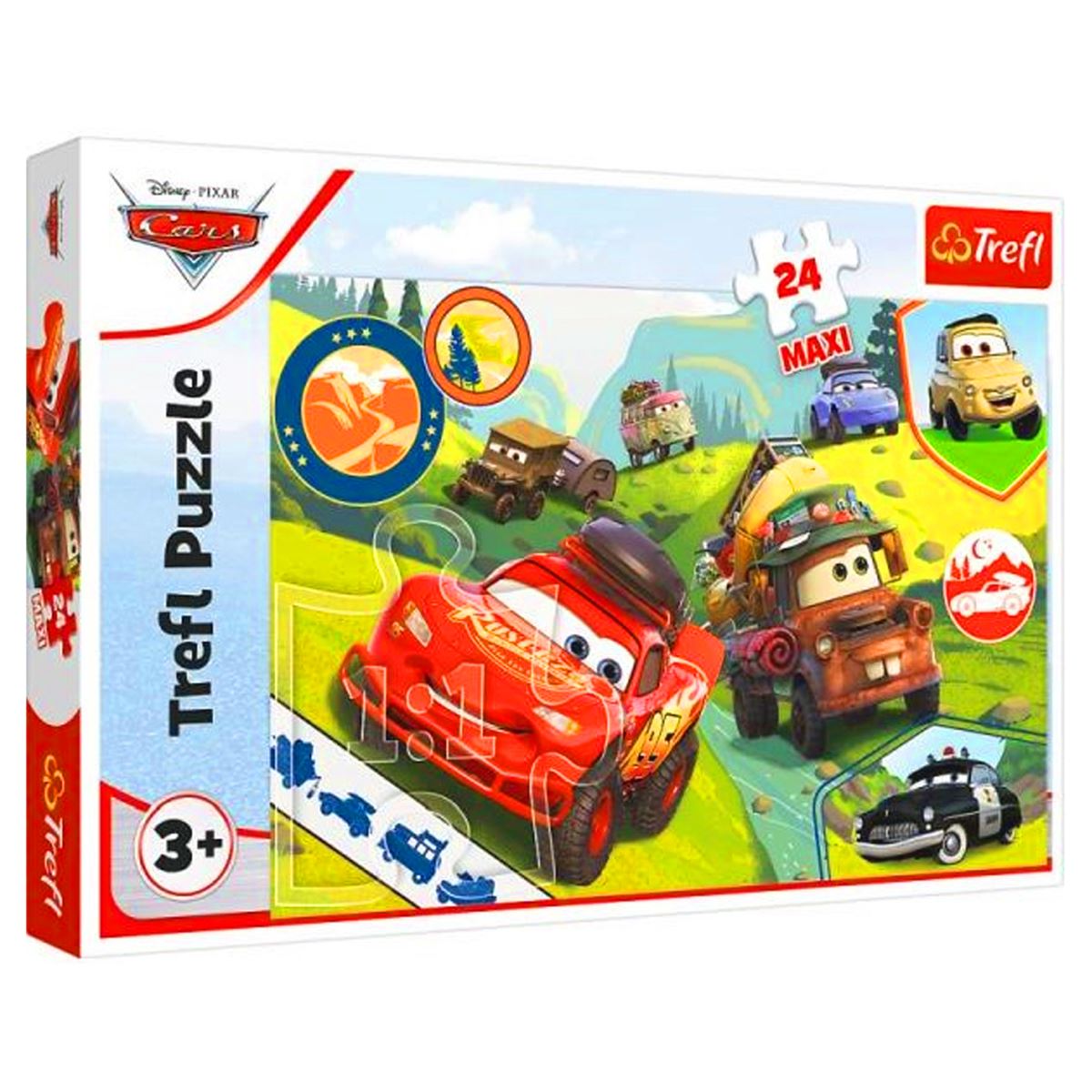 TREFL PUZZLE 14352 MAXİ CARS 24 PARÇA 3+ 1