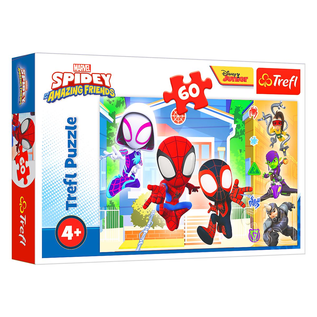 TREFL PUZZLE 17371 SPİDEY AND HİS AMAZİNG FRİENDS 60 PARÇA 4+ 1