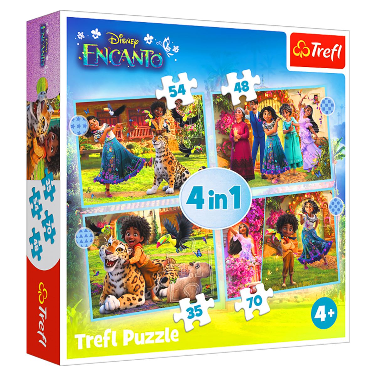 TREFL PUZZLE 34615 ENCANTO 4IN1 4+ 1