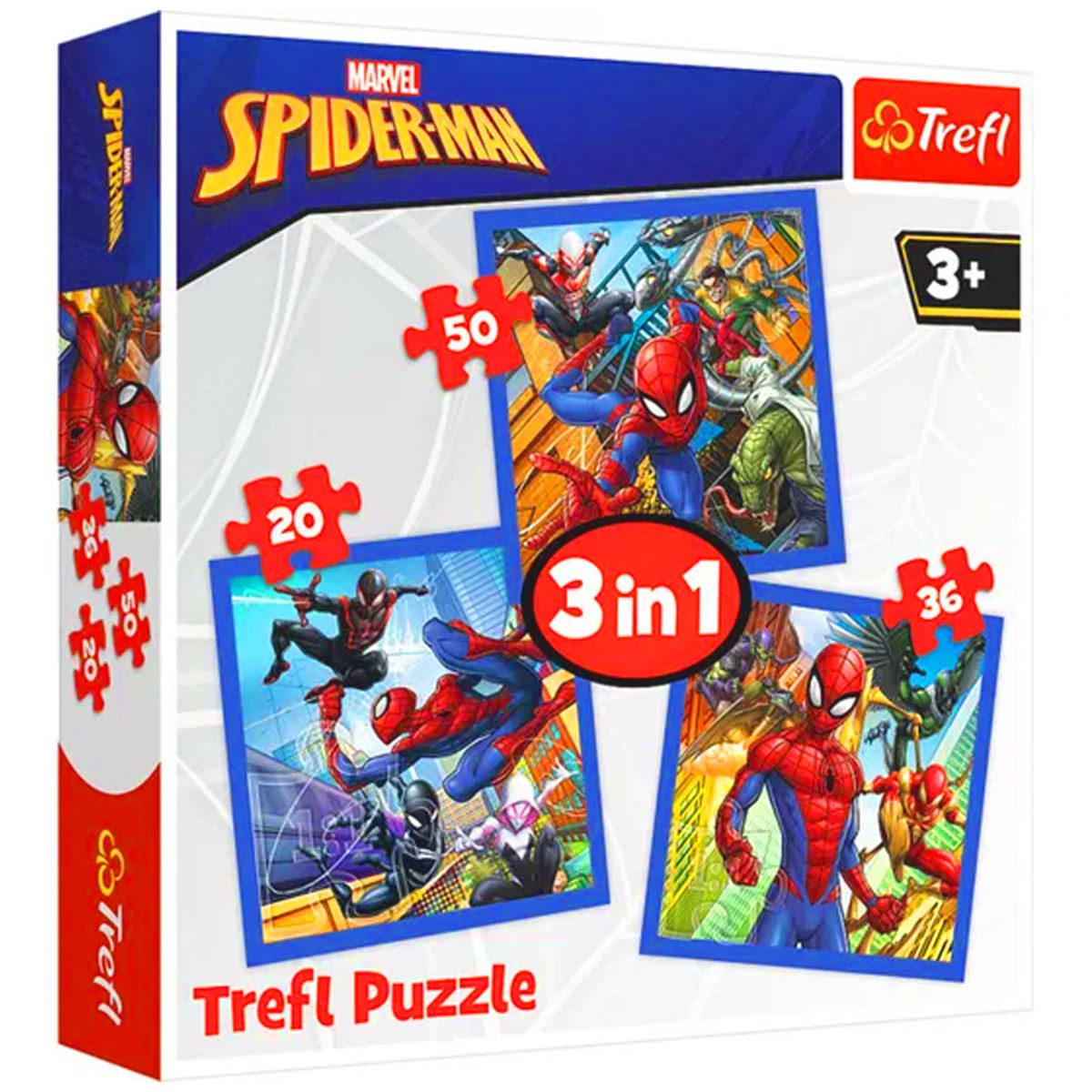 TREFL PUZZLE 34841 SPİDERMAN 3IN1 3+ 1