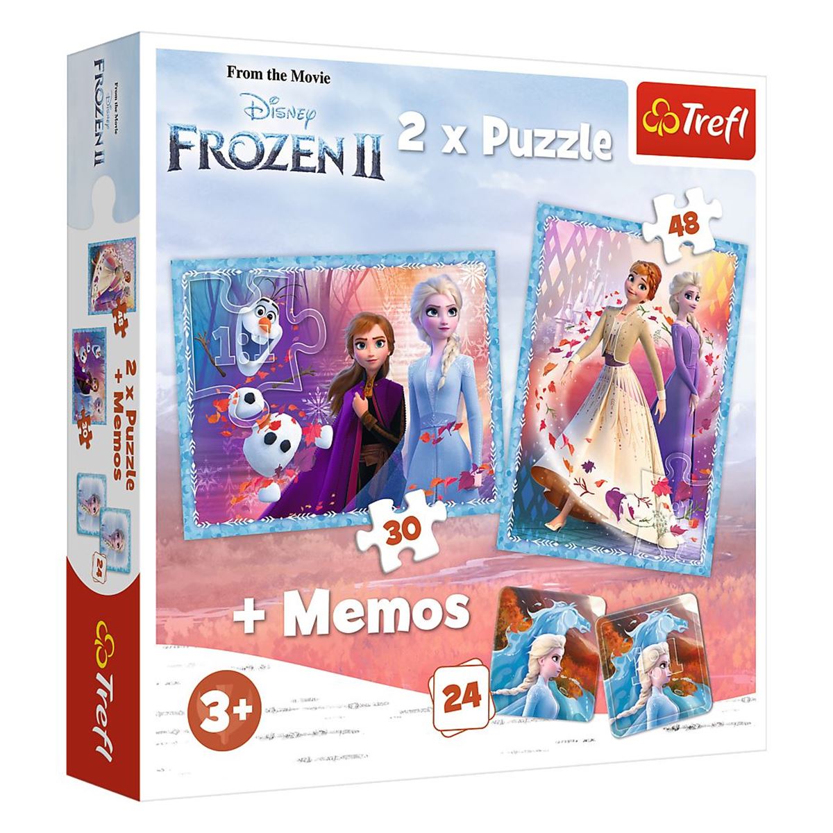 TREFL PUZZLE 90814 FROZEN 2 2IN1 3+ 1