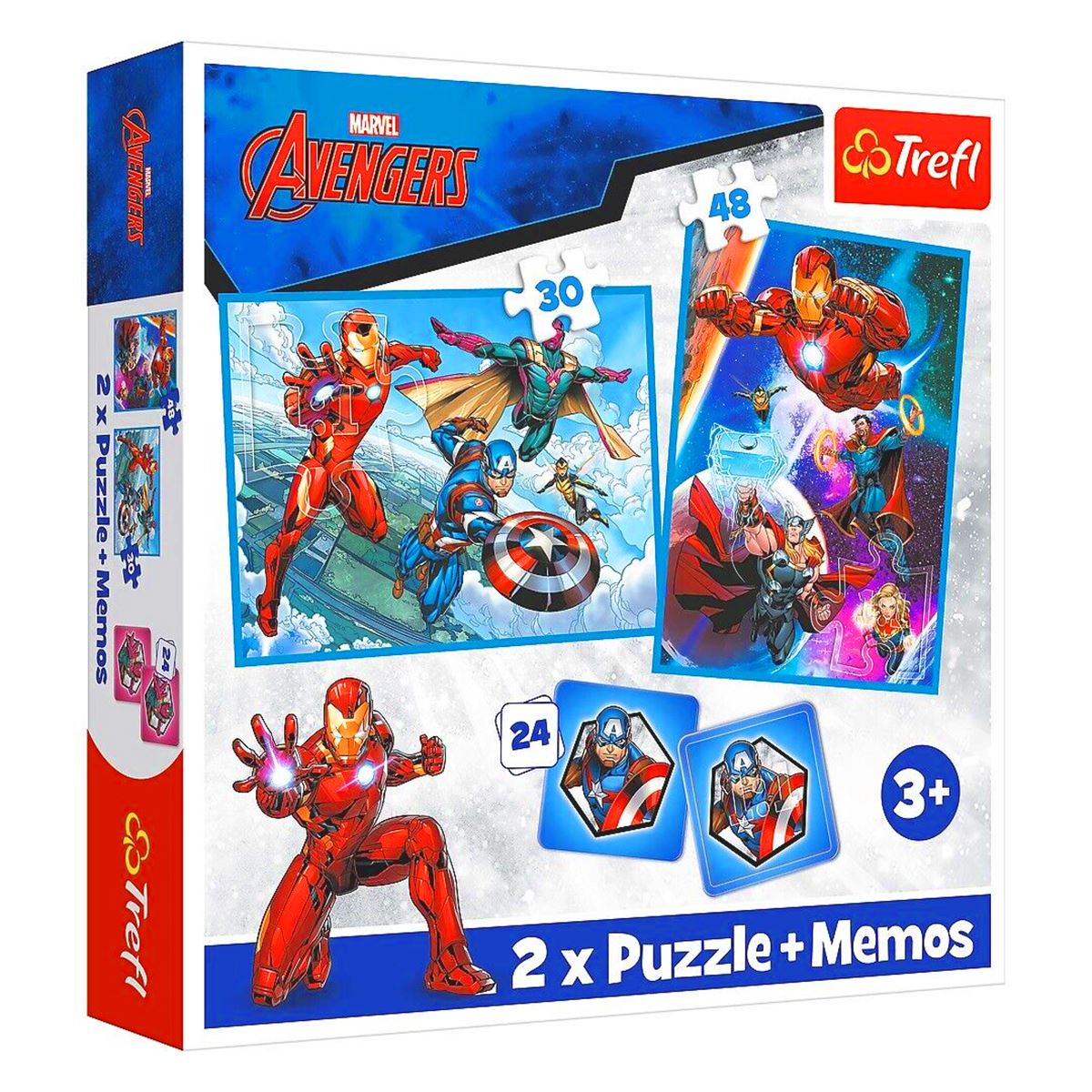 TREFL PUZZLE 93333 MARVEL THE AVENGERS 2IN1 3+ 1