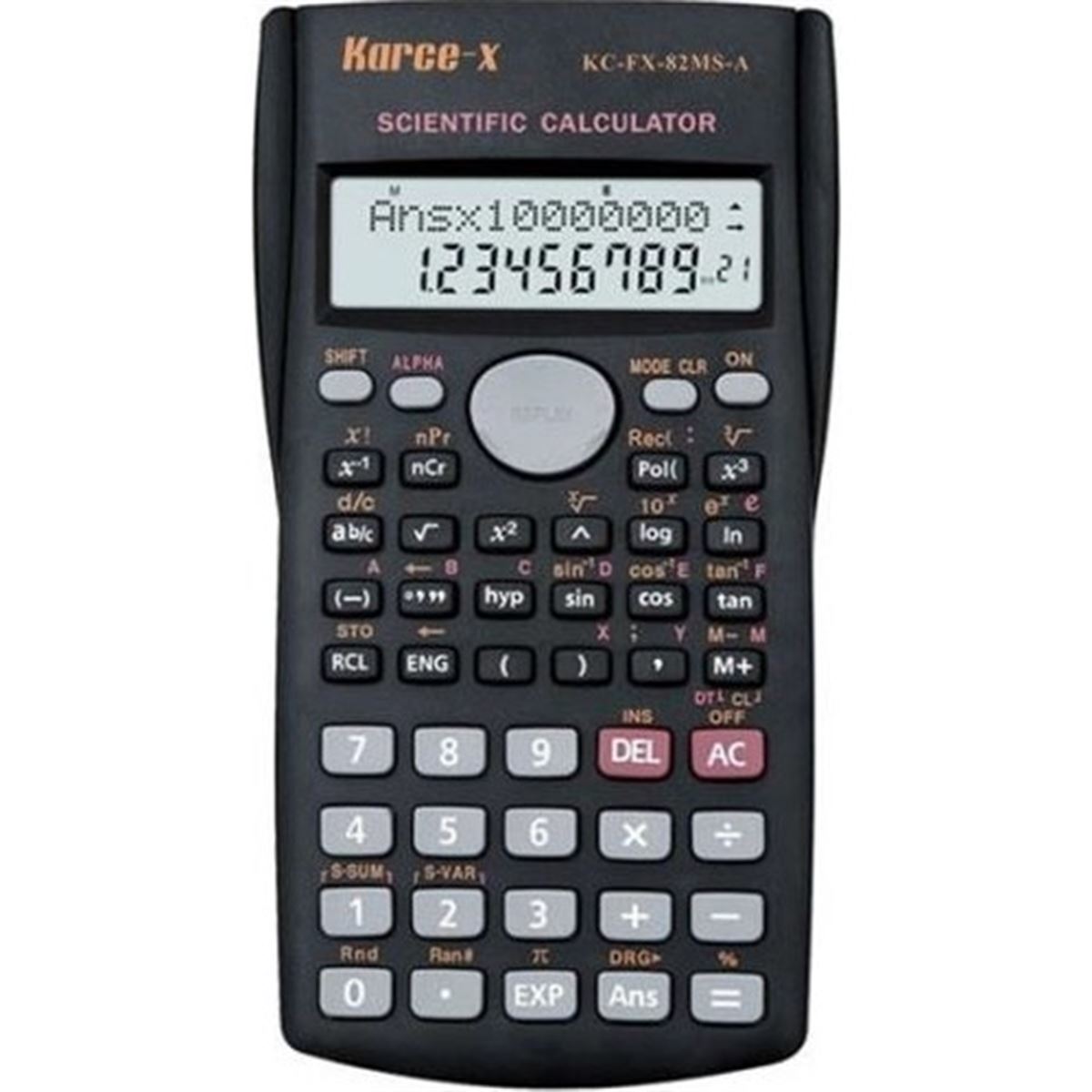 KARCE-X HESAP MAKİNESİ KC-FX-82MS-A 1