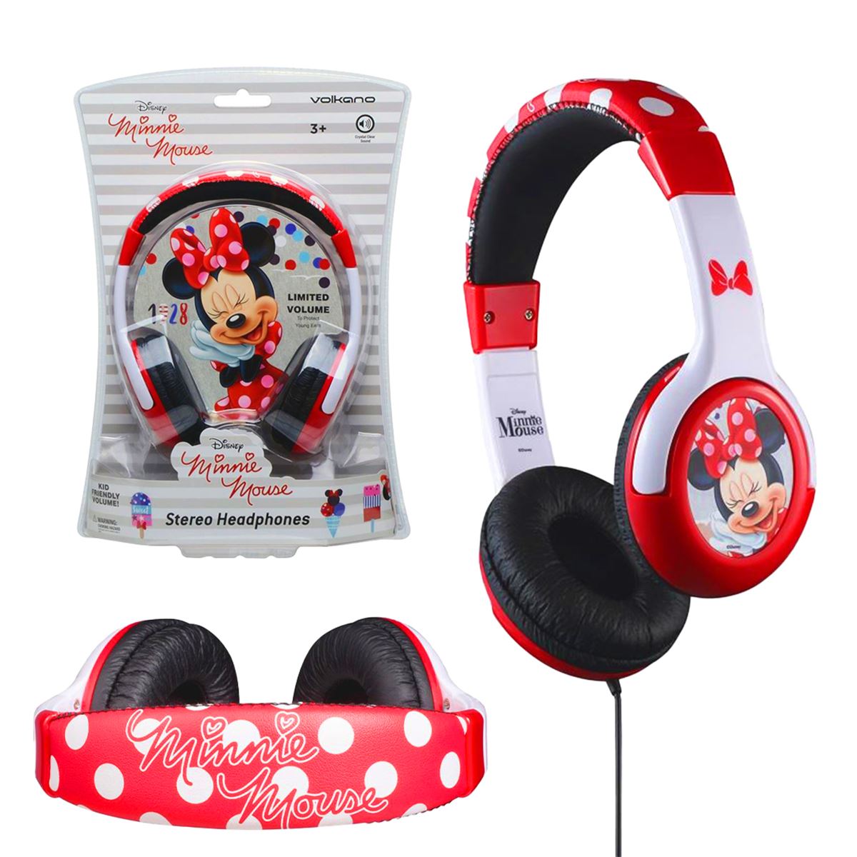 VOLKANO KABLOLU KULAKLIK MİNNİE MOUSE DY-13301-MM AUX İNPUT 1