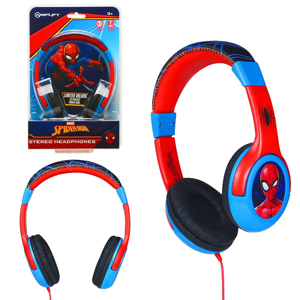 VOLKANO KABLOLU KULAKLIK SPİDERMAN MV-1001-ASM AUX İNPUT 1