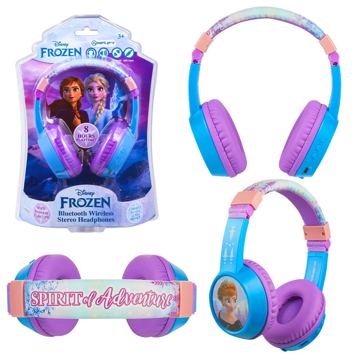 VOLKANO BLUETOOTH WİRELESS KULAKLIK FROZEN DY-9938-FR AUX İNPUT MİKROFONLU 1