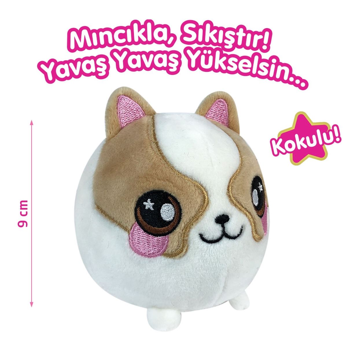 NECO OYUNCAK 00602 SQUEEZAMALS MINCIKLA SIKIŞTIR 9 CM 1