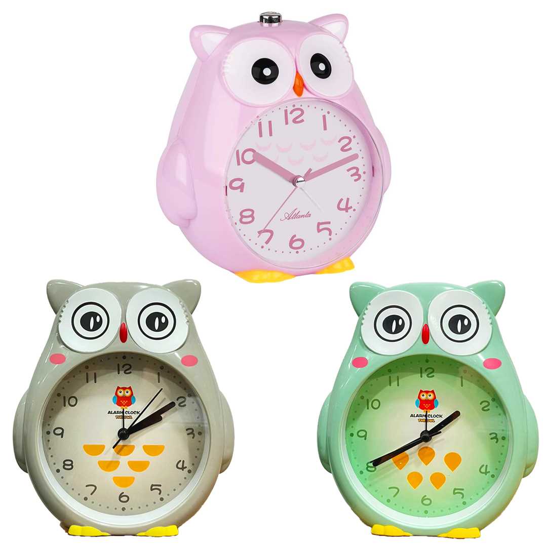 MİSYON ÇALAR SAAT 1628 BAYKUŞ PLASTİK PİLLİ 16 CM 1