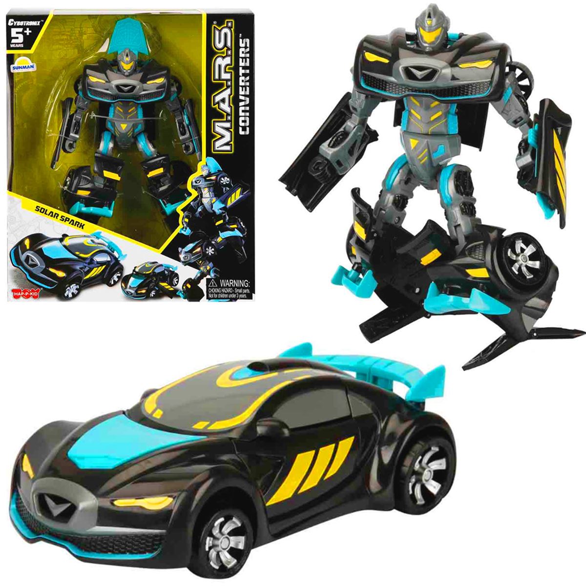 SUNMAN CYBOTRONİX MARS CONVERTERS 4141 BUSTRUNNER DÖNÜŞEN ARABA 3+ 1