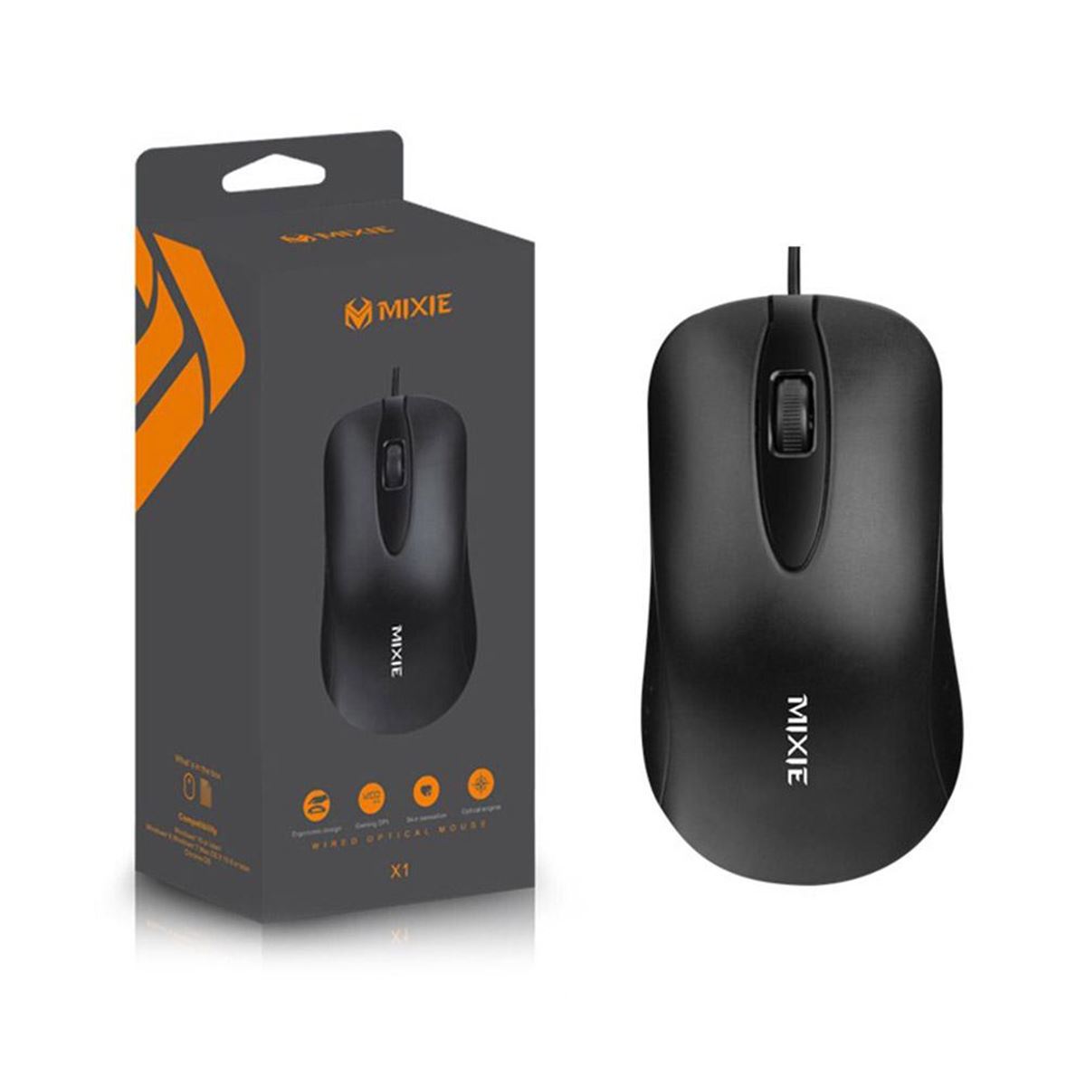 MİXİE MOUSE KABLOLU X1 SİYAH 1