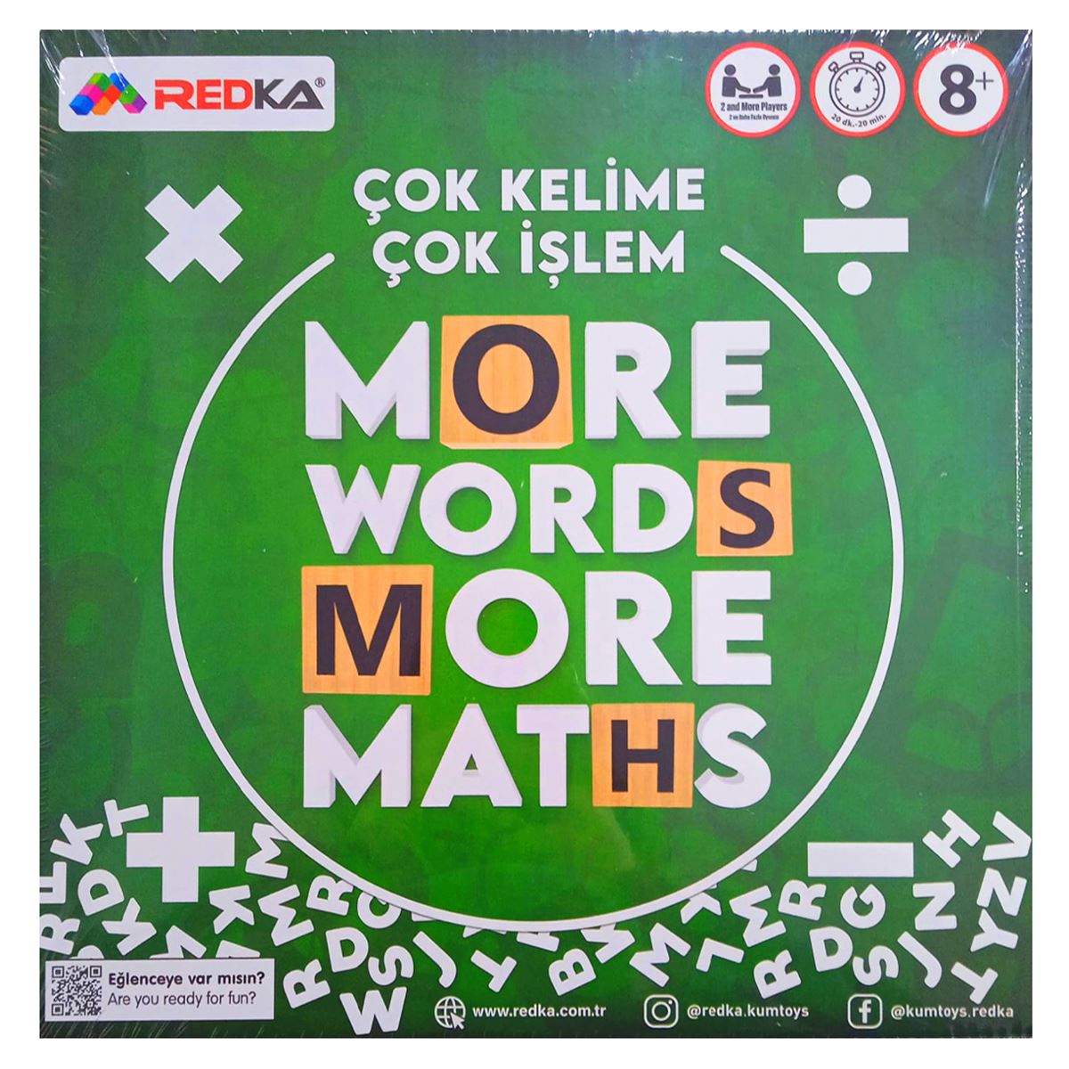 REDKA ÇOK KELİME ÇOK İŞLEM RD5453 AKIL OYUNU 8+ 1