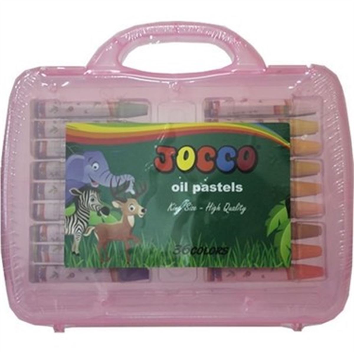 JOCCO PASTEL BOYA 36 RENK ÇANTALI PLASTİK JYPP-36 1