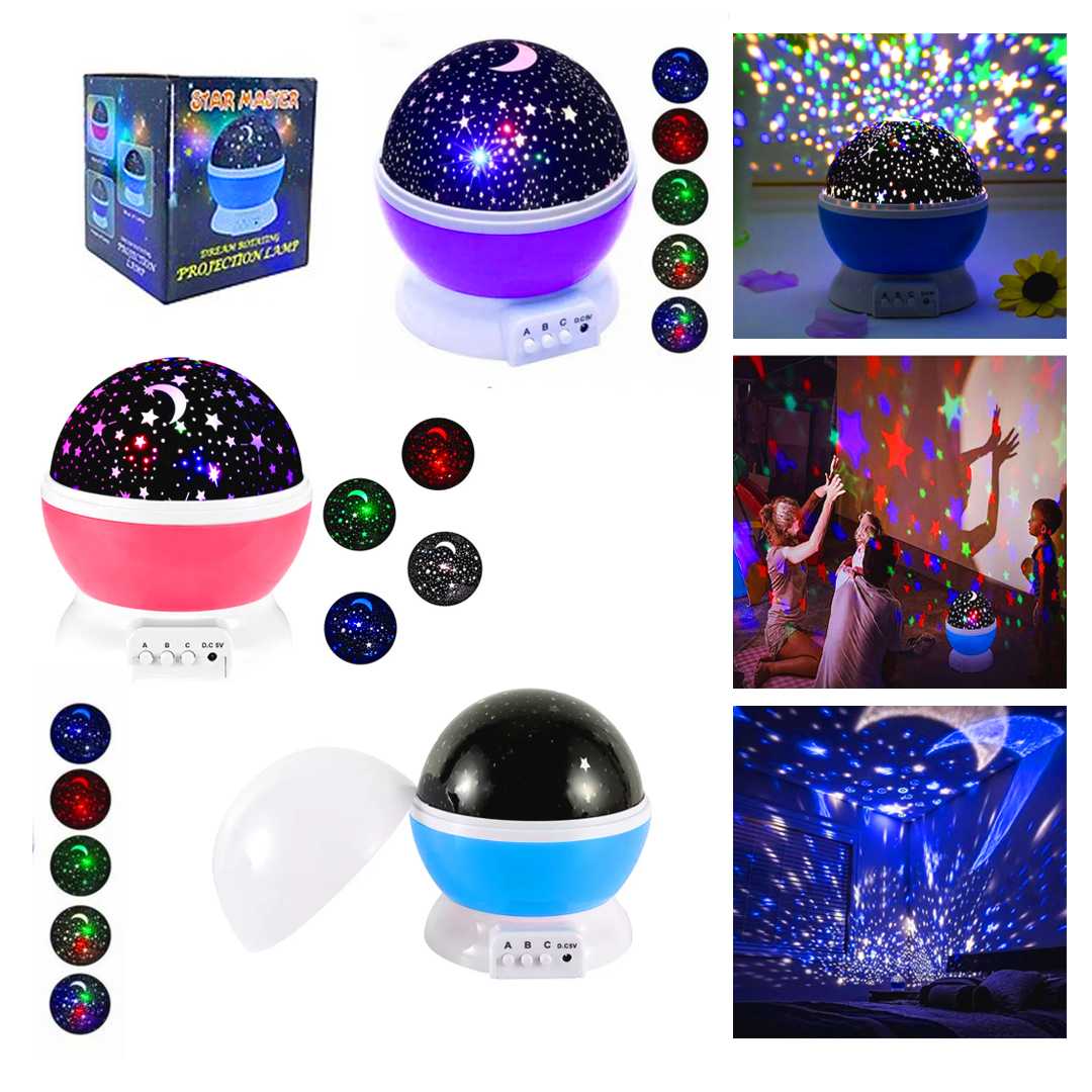 YLZ STAR MASTER XK001-K PROJEKSİYON GECE LAMBASI HAREKETLİ GALAXY 1