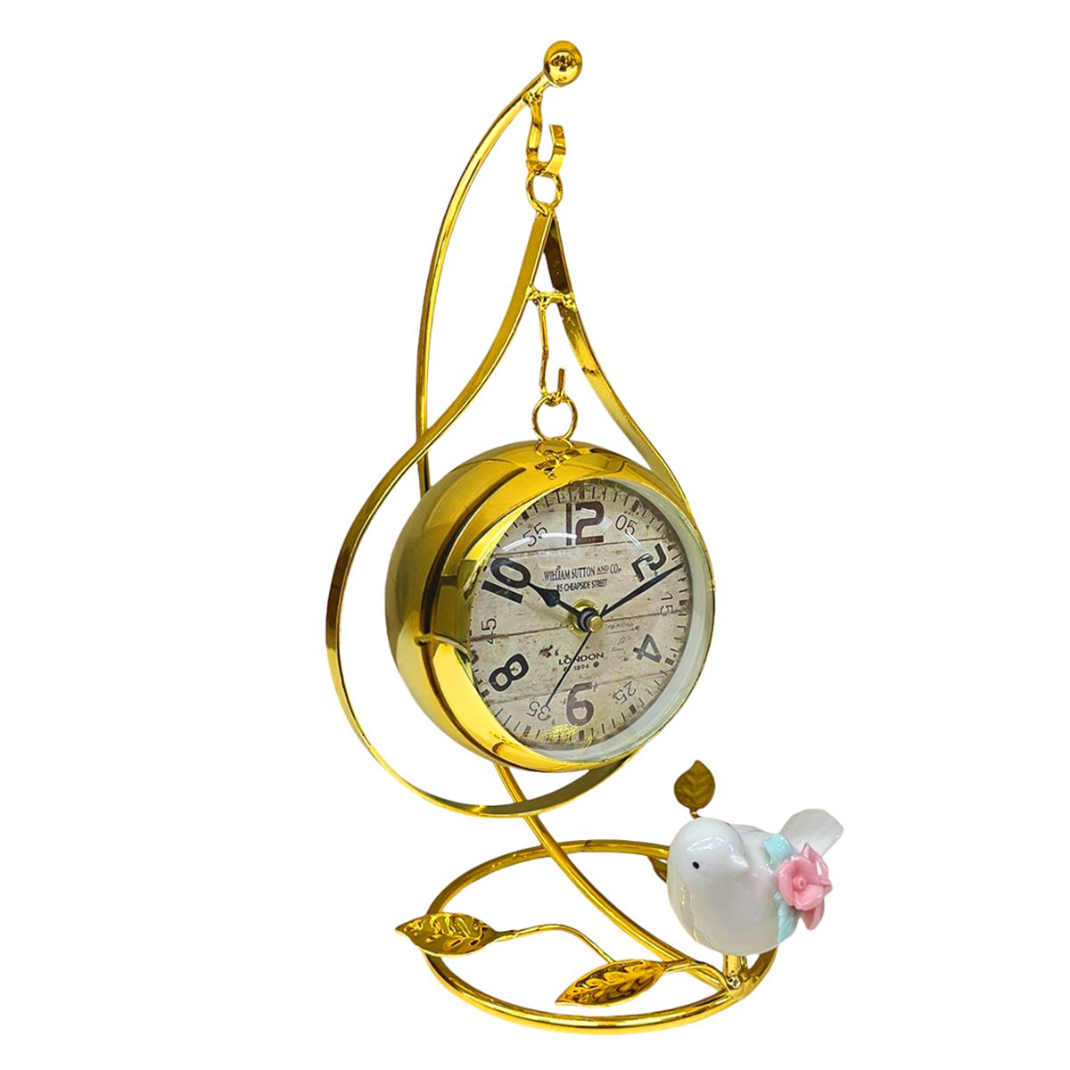 YLZ BİBLO N1816 MASA SAATİ METAL 17x14x28 1