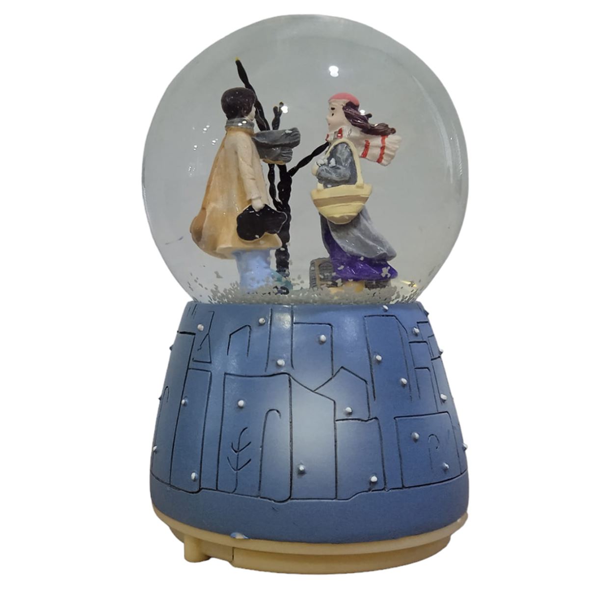 YLZ KAR KÜRESİ 1877-3 ORTA KAR ATAN SEVGİLİ SESLİ IŞIKLI 1