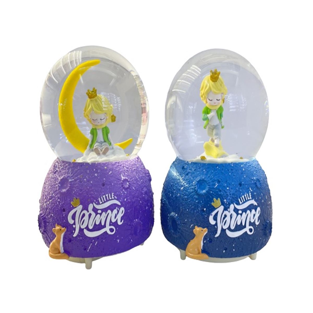 YLZ KAR KÜRESİ 21C78 BÜYÜK KAR ATAN KÜÇÜK PRENS SESLİ IŞIKLI 1