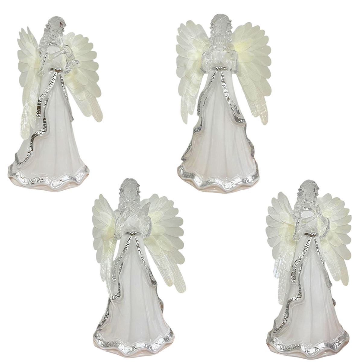 YLZ BİBLO NZN-1022 PLASTİK PİLLİ IŞIKLI MELEK 123x114x240 TEKLİ 1