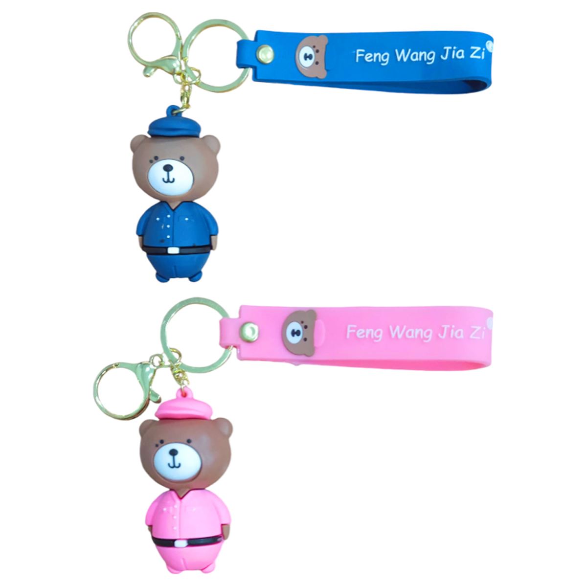 MOTTO ANAHTARLIK MOT-204 ŞAPKALI AYICIK 12 Lİ 1