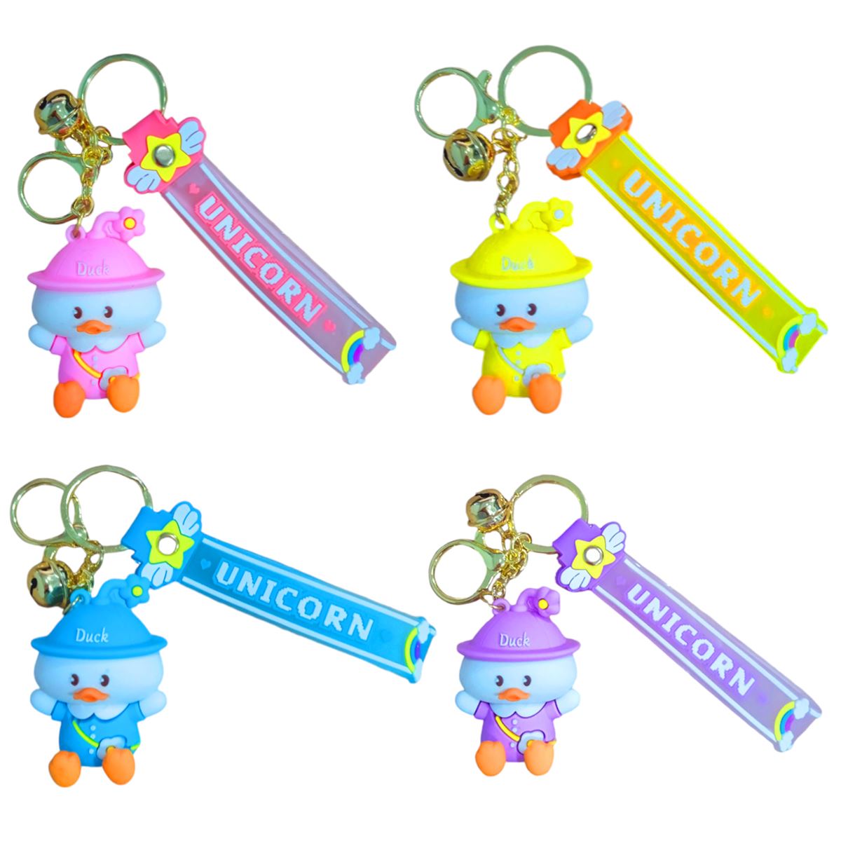 MOTTO ANAHTARLIK MOT-206 ÖRDEK ZİLLİ 12 Lİ 1