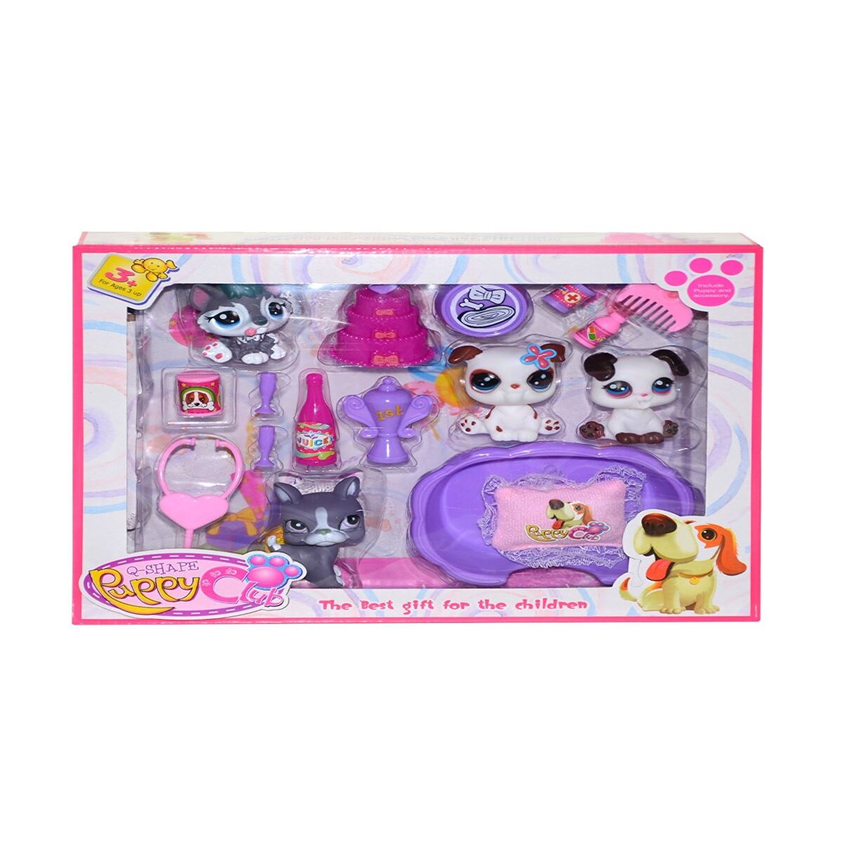 PUPPY CLUB KÖPEKÇİK OYUN SETİ CL2105ABC BEST GİFT CHİLDREN 1