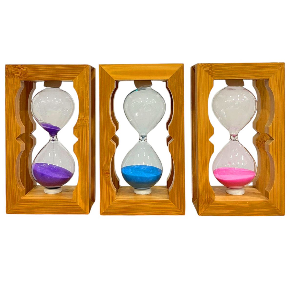 YLZ KUM SAATİ YLZ-028 AHŞAP 10 DK 1