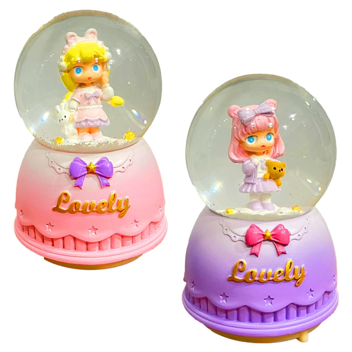 YLZ KAR KÜRESİ 499-80 ORTA PİLLİ SESLİ IŞIKLI 1