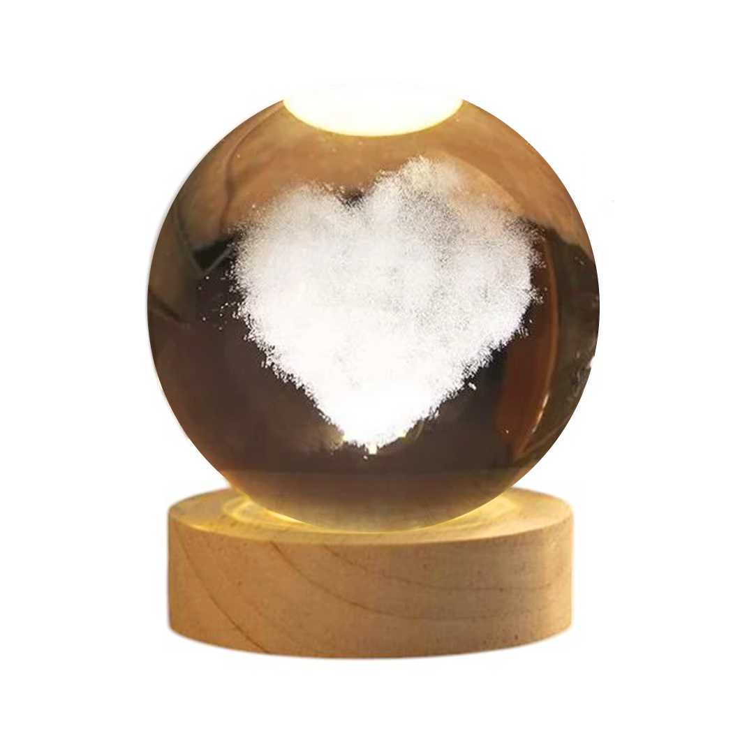 YLZ CAM TOP KÜRE CD-423 KALP IŞIKLI APARATLI 1