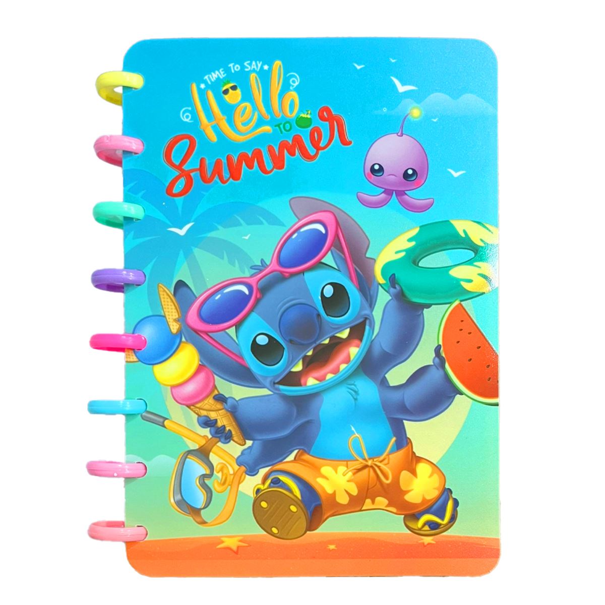 STİTCH DEFTER BC-1 14x21 RENKLİ SPİRALLİ ÇİZGİLİ 1