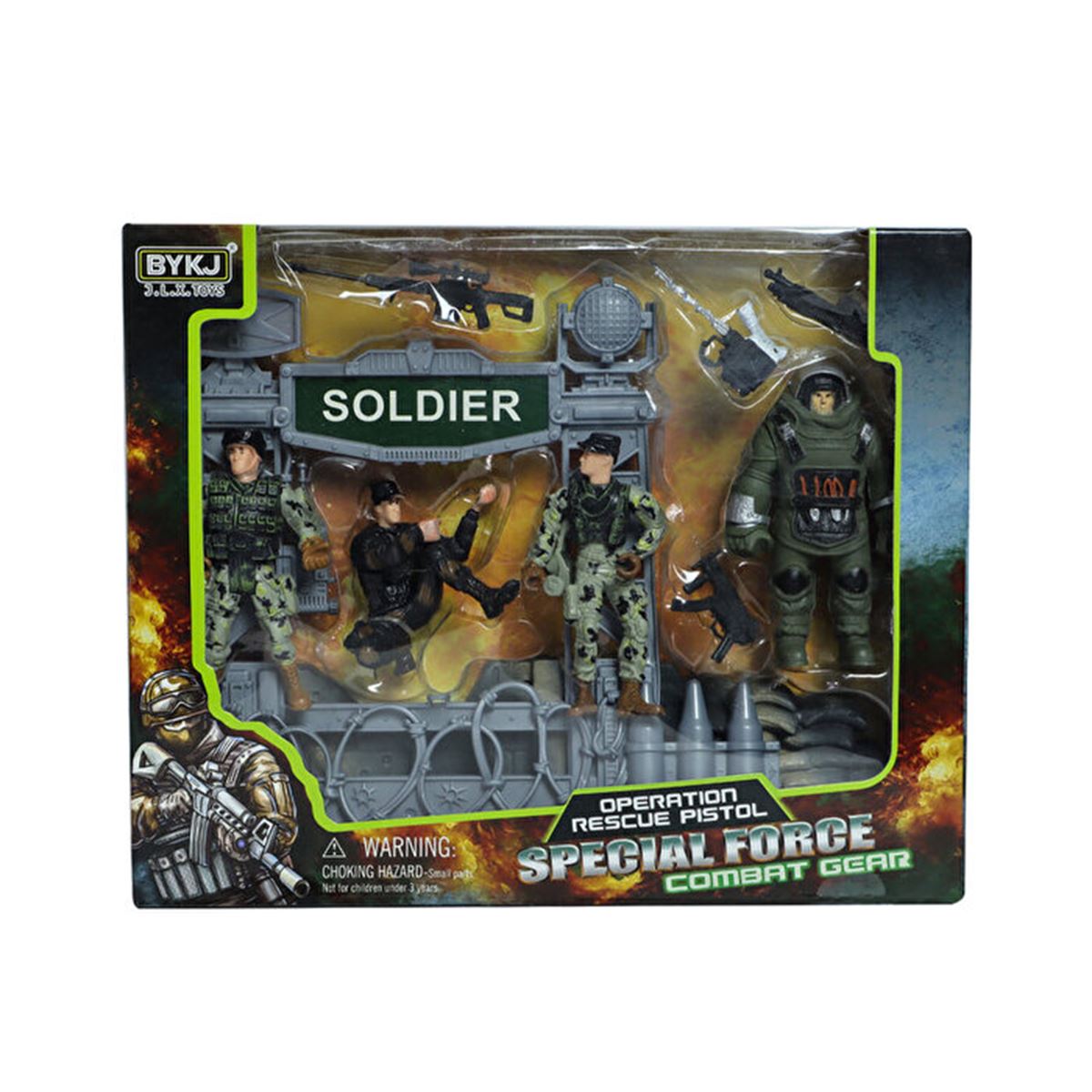 MEGA ASKERİ SET 6633B SPECİAL FORCE COMBAT GEAR 3+ 1