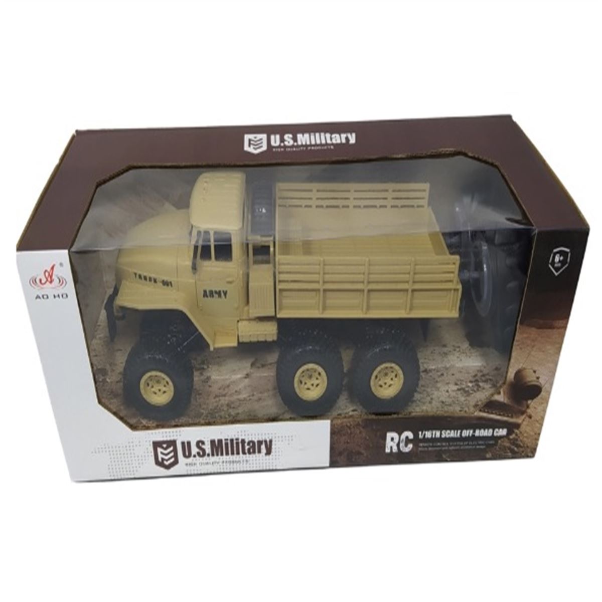 MEGA U.S. MİLİTARY 911-521A ARMY ARAÇ KUMANDALI 6+ 1