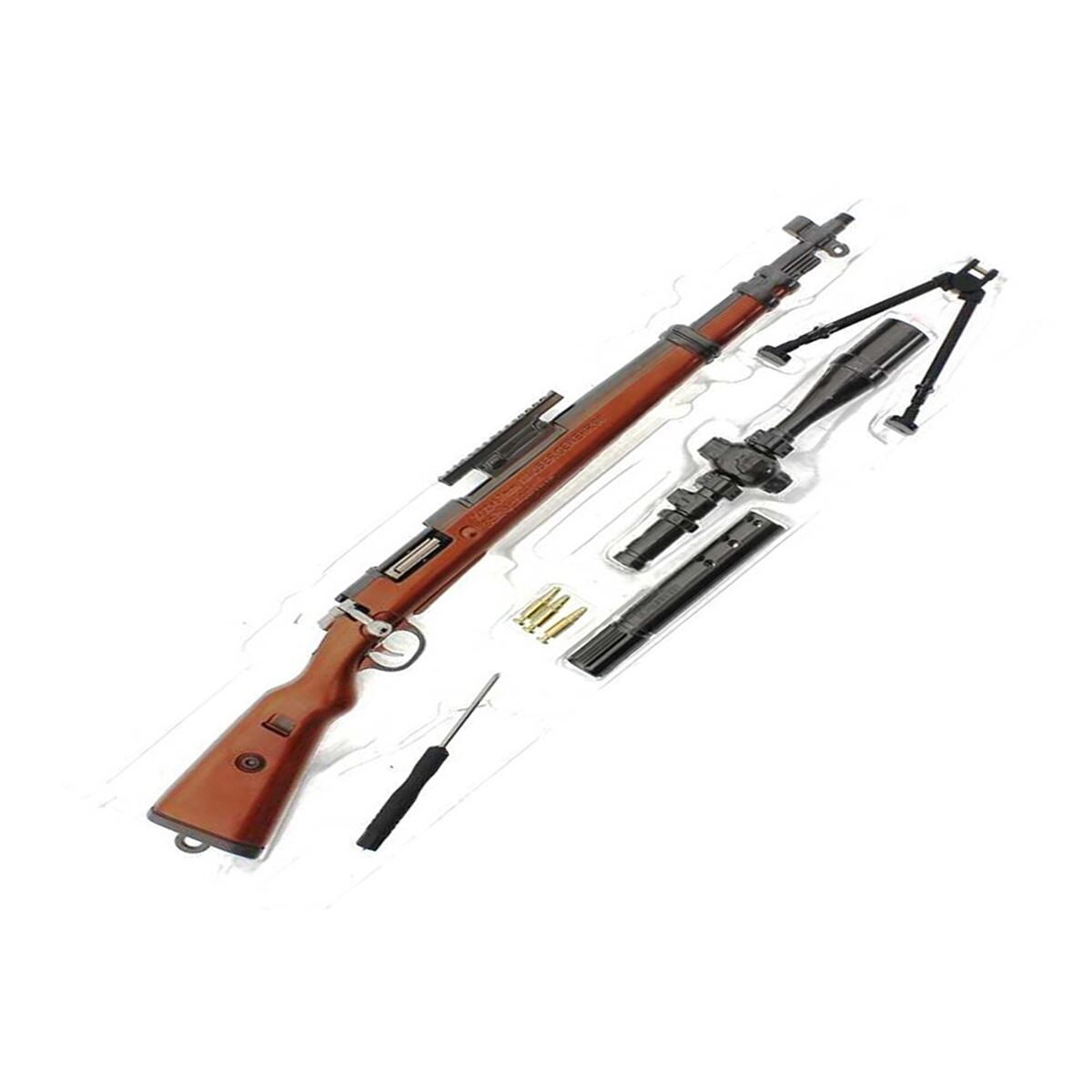 MEGA PEACEFUL BATTLEFİELD MFQ42 METAL MİNİ MAKET SİLAH 1