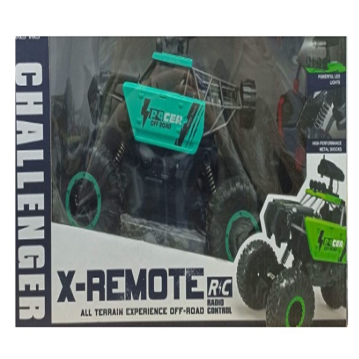 MEGA CHALLENGER X-REMOTE 911-586A IŞIKLI BATARYALI KUMANDALI 4X4 ARAÇ 6+ 1