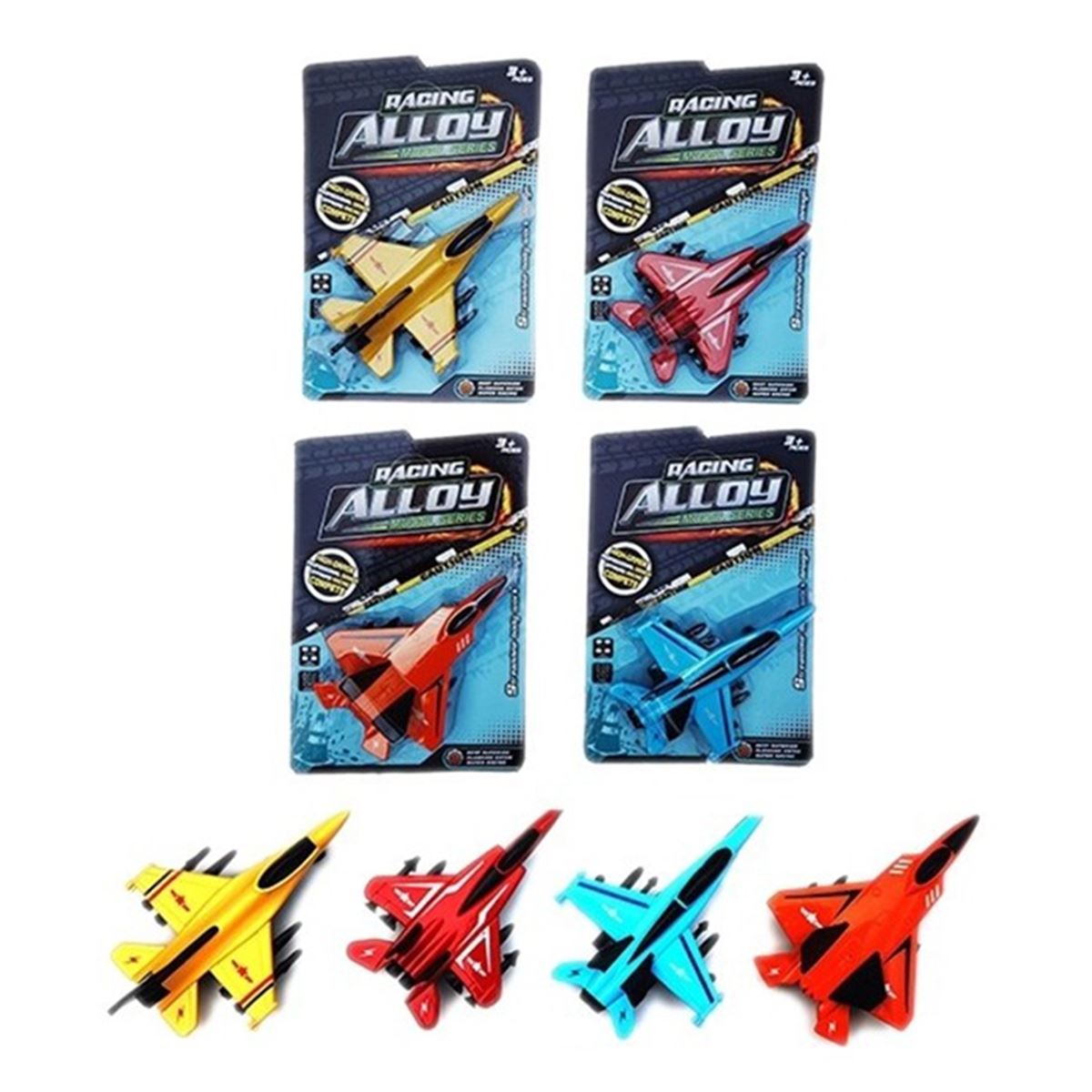 MEGA RACİNG ALLOY S722-1 NEON RENKLİ UÇAK 1