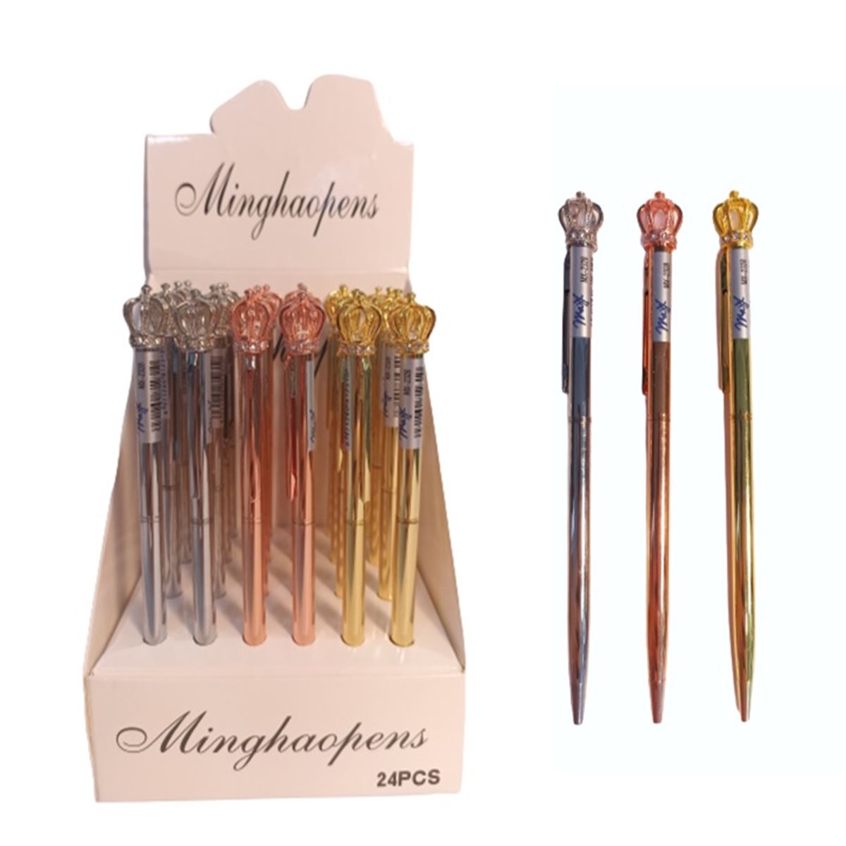 MİNGHAOPENS TÜKENMEZ KALEM KRAL TACI MX-2328 24 LÜ 1