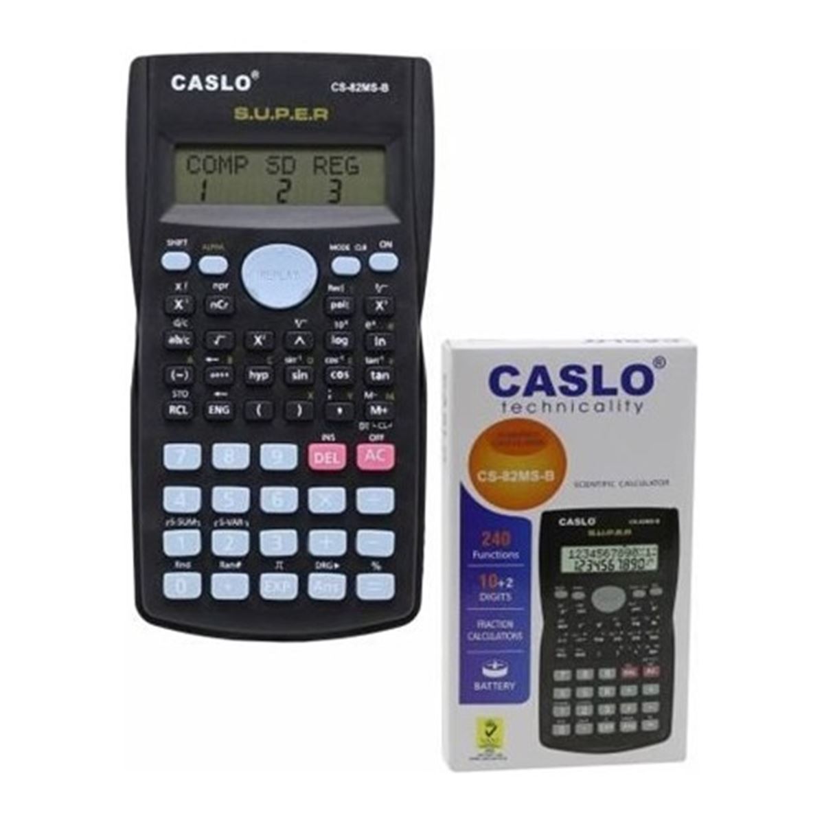 CSL HESAP MAKİNESİ CS-82MS-B FONKSİYONLU 1