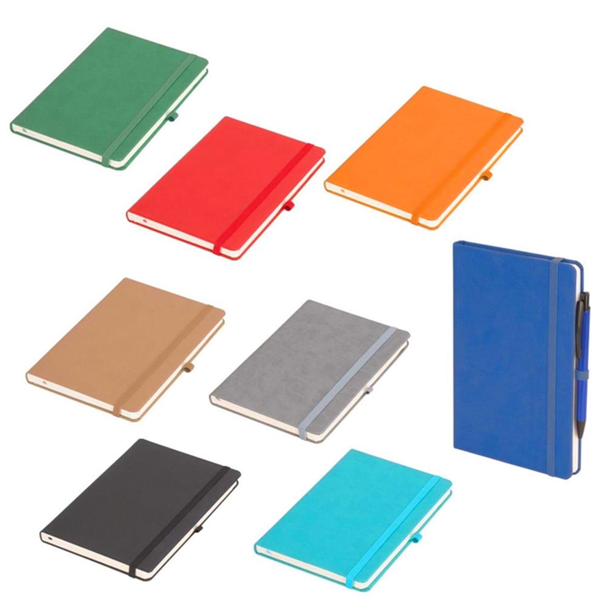 SVN MODELİST DEFTER 13x21 THERMO DERİ LASTİKLİ ÇİZGİLİ 1