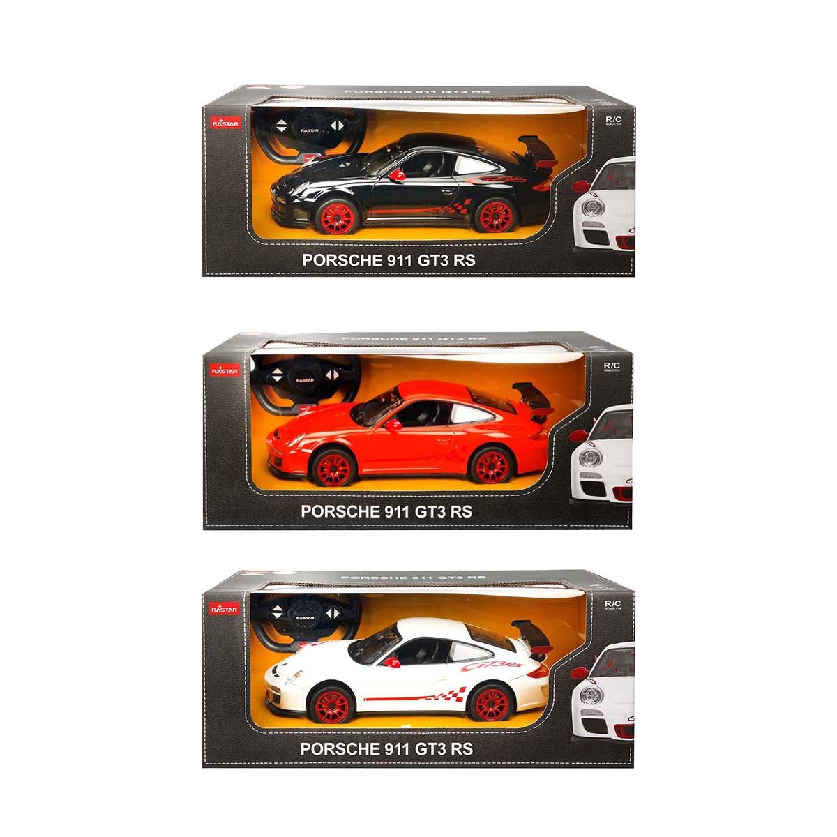 SUNMAN RASTAR KUMANDALI ARABA 42800 PORSCHE 911 GT3 RS F/F R/C 2.4GHZ 1:14 IŞIKLI 6+ 1