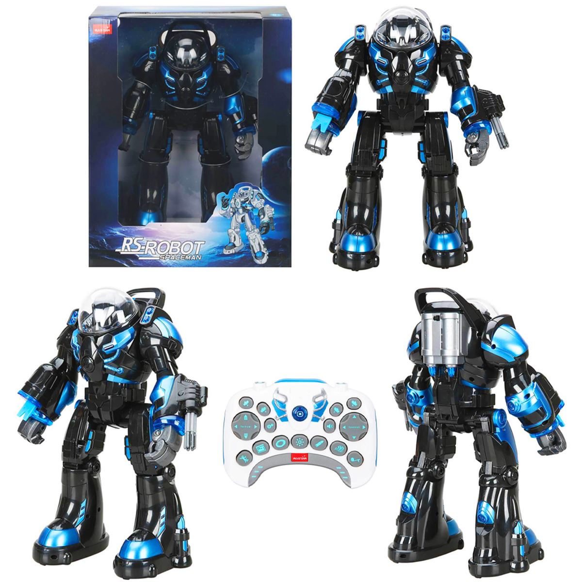 RASTAR SPACEMAN 76900 İNFRARED FİRE DANS EDEBİLEN ROBOT SESLİ IŞIKLI 3+ 1