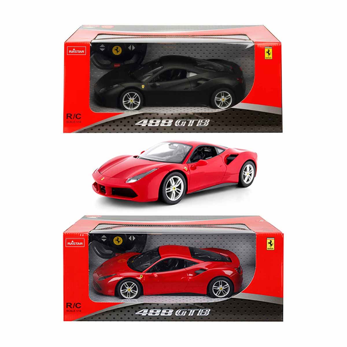 SUNMAN RASTAR KUMANDALI ARABA 75600 FERRARİ 488 GTB F/F R/C 2.4GHZ 1:14 IŞIKLI 6+ 1