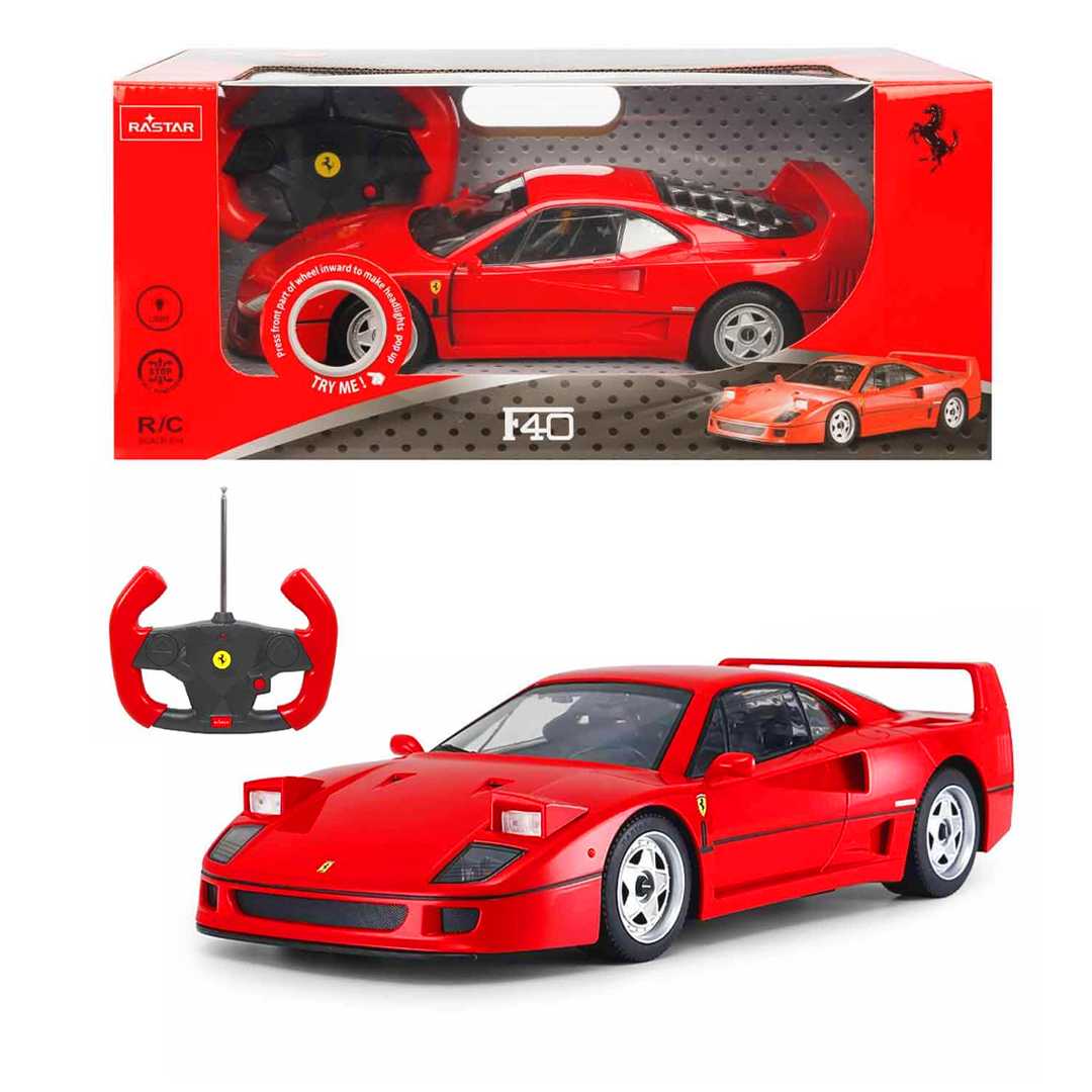 SUNMAN RASTAR KUMANDALI ARABA 78700 FERRARİ F40 F/F R/C 2.4GHZ 1:14 IŞIKLI 6+ 1