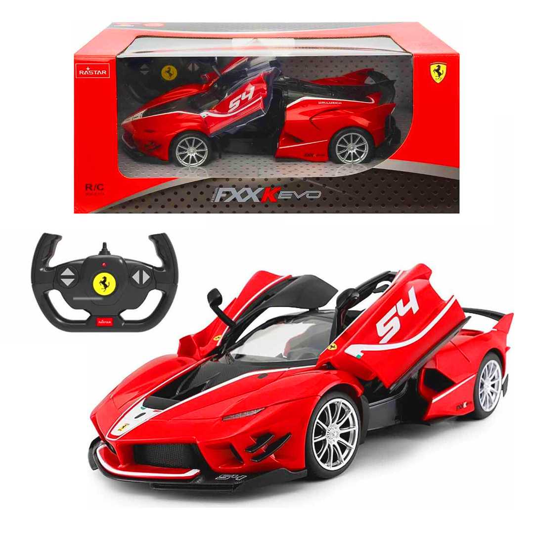 SUNMAN RASTAR KUMANDALI ARABA 79200 FERRARİ FXX K EVO AÇILIR KAPI F/F R/C 2.4GHZ 1:14 IŞIKLI 6+ 1