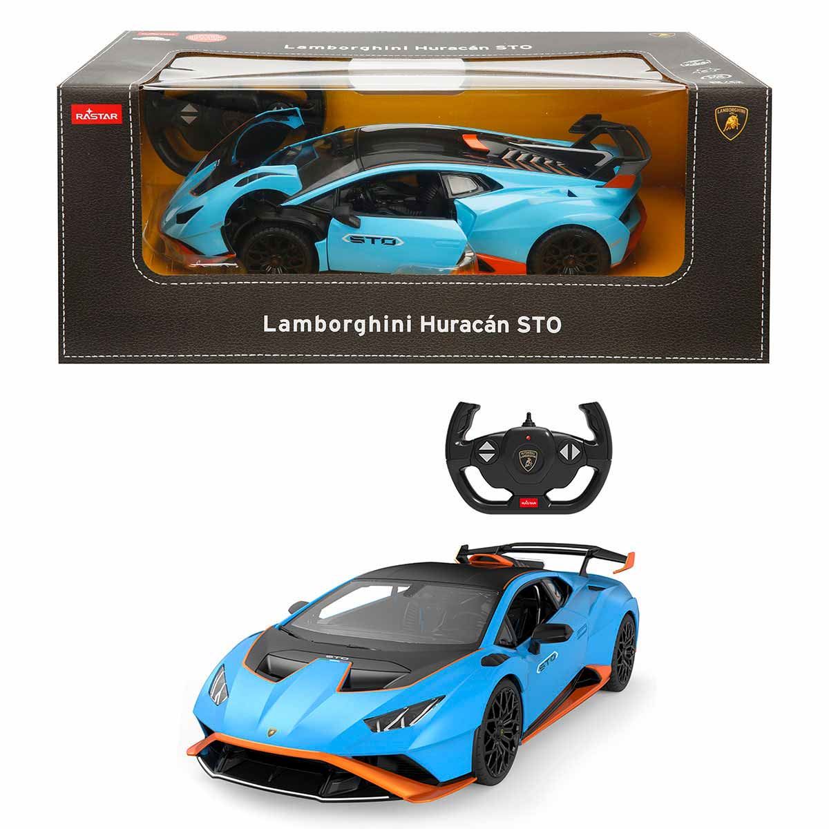 SUNMAN RASTAR KUMANDALI ARABA 98700 LAMBORGHİNİ HURACAN STO AÇILIR KAPI IŞIKLI F/F 2.4GHZ 1:14 6+ 1