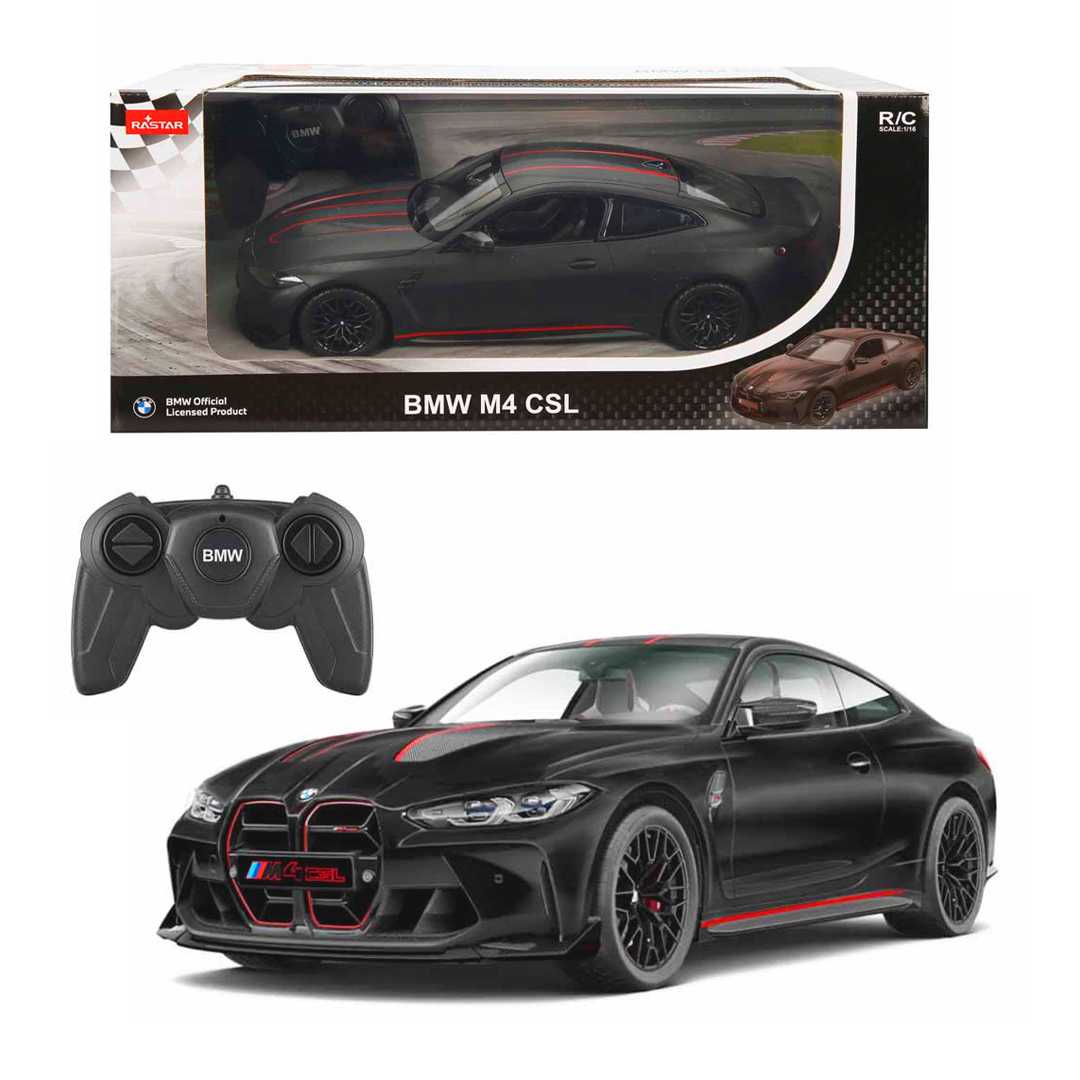 SUNMAN RASTAR KUMANDALI ARABA 94500 BMW M4 CSL F/F R/C 2.4GHZ 1:16 6+ 1