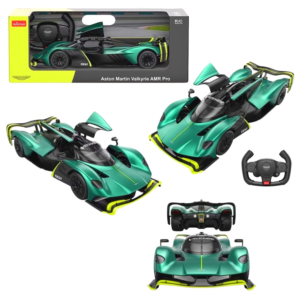 SUNMAN RASTAR KUMANDALI ARABA 92100 ASTON MARTİN VALKYRİE AMR PRO F/F R/C 2.4GHZ 1:14 IŞIKLI 6+ 1